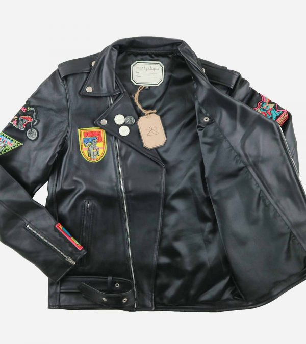 perfecto en cuir, Biker cuir, biker imprimé, Prefecto Imprimé, Blouson Perfecto, Perfecto Marty, perfecto homme, perfecto femme,perfecto patchs
